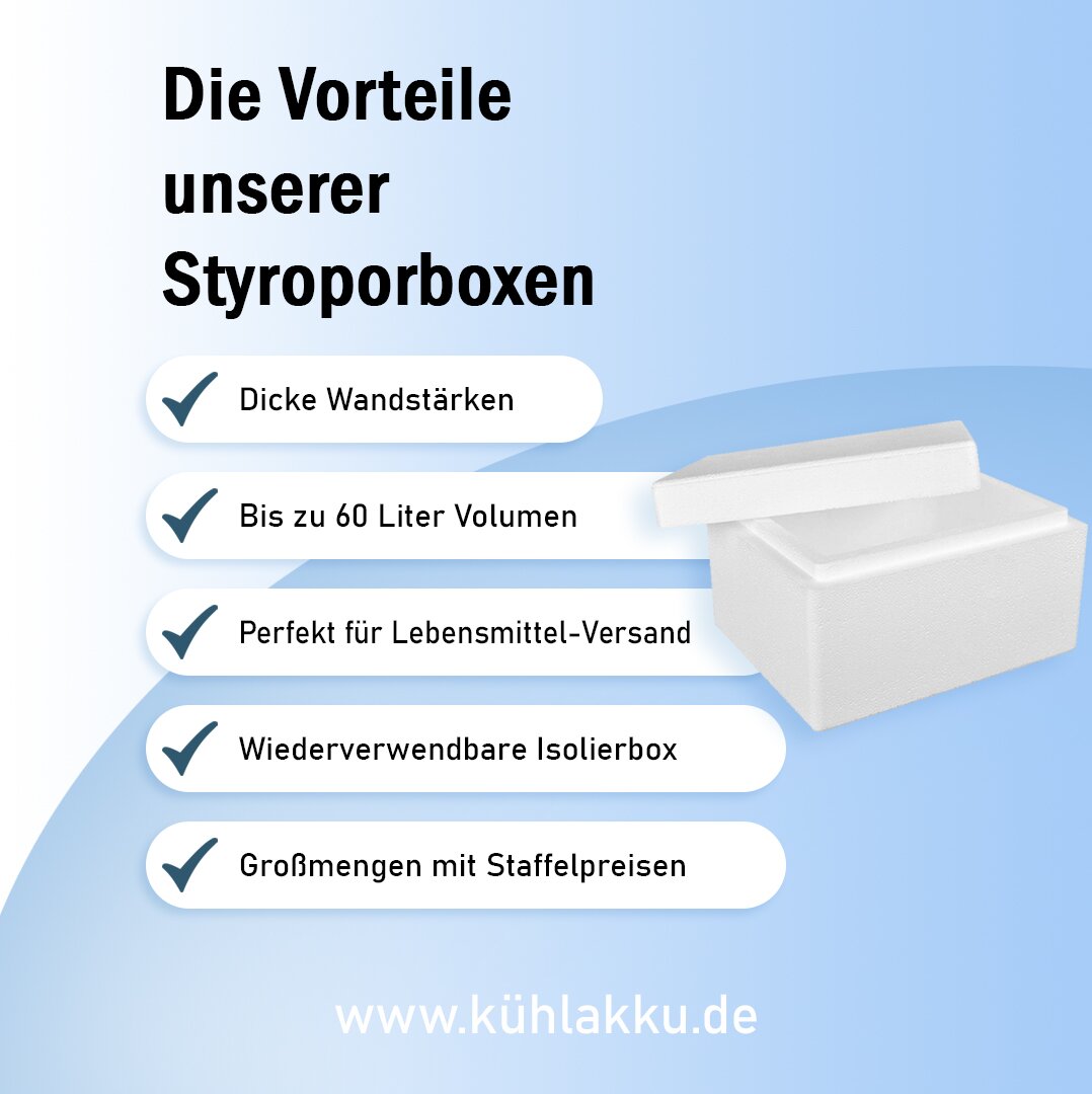 Die Vorteile unserer Styroporboxen