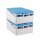 Lot de 96 blocs réfrigérants Iceblock 200g bleu, long refroidissement 11h, adapté aux aliments, non toxique, durable et robuste pour l’expédition réfrigérée commerciale dans une glacière, sac isotherme