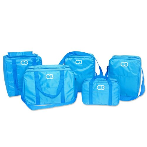 Cooling bag basic blue in different sizes