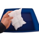 Self-filling absorber cooling pad 860g (6 x 4 cells), flat when empty, fills itself quickly with water, for commercial refrigerated shipping & disposable use