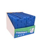 Set of 28 Freezeboard ice packs flat 400g, 10h long cooling, food-safe, non-toxic, durable and robust for reusable use in coolers and cooling bags